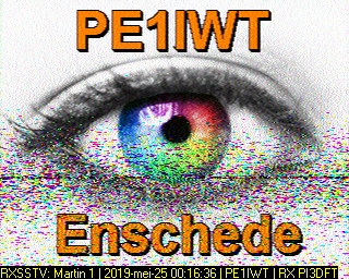 PE1IWT: 2019-05-25 de PI3DFT