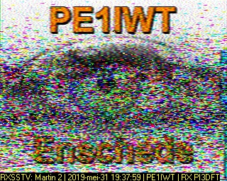 PE1IWT: 2019-05-31 de PI3DFT