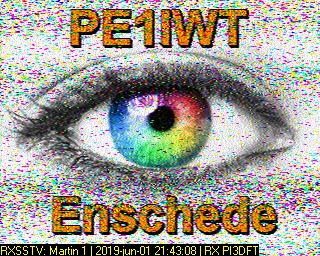PE1IWT: 2019-06-01 de PI3DFT
