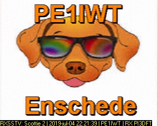 PE1IWT: 2019-07-04 de PI3DFT