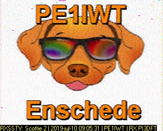 PE1IWT: 2019-07-10 de PI3DFT