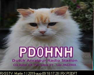 PD0HNH: 2019-08-09 de PI3DFT