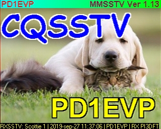 PD1EVP: 2019-09-27 de PI3DFT