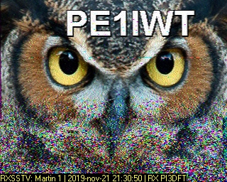 PE1IWT: 2019-11-21 de PI3DFT