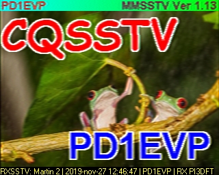 PD1EVP: 2019-11-27 de PI3DFT