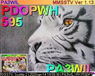 PA3WIL: 2020-01-14 de PI3DFT