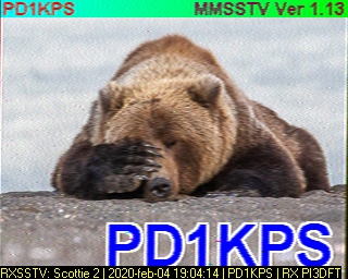 PD1KPS: 2020-02-04 de PI3DFT