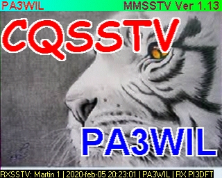 PA3WIL: 2020-02-05 de PI3DFT