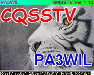 PA3WIL: 2020-03-13 de PI3DFT