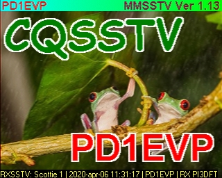 PD1EVP: 2020-04-06 de PI3DFT