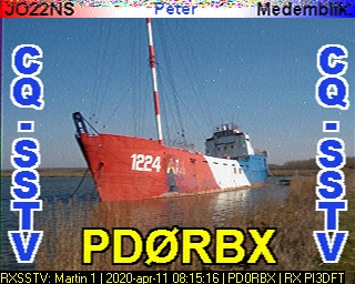 PD0RBX: 2020-04-11 de PI3DFT