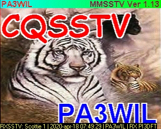 PA3WIL: 2020-04-18 de PI3DFT