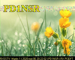 PD1NSR: 2020-05-06 de PI3DFT