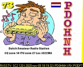 PD0HNH: 2020-11-09 de PI3DFT