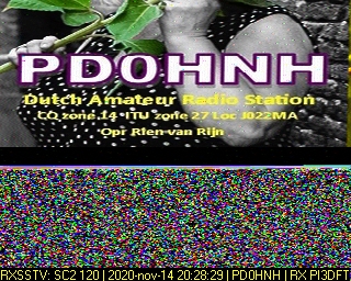 PD0HNH: 2020-11-14 de PI3DFT