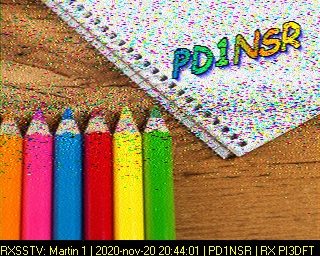 PD1NSR: 2020-11-20 de PI3DFT