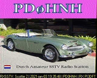 PD0HNH: 2021-01-03 de PI3DFT