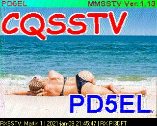 PD5EL: 2021-01-09 de PI3DFT