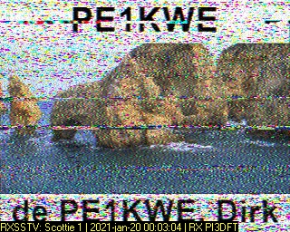 PE1KWE: 2021-01-20 de PI3DFT
