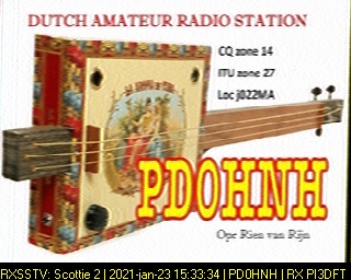PD0HNH: 2021-01-23 de PI3DFT