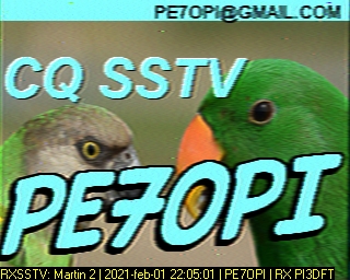 PE7OPI: 2021-02-01 de PI3DFT