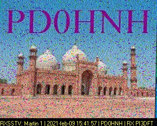PD0HNH: 2021-02-09 de PI3DFT