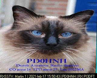 PD0HNH: 2021-02-17 de PI3DFT