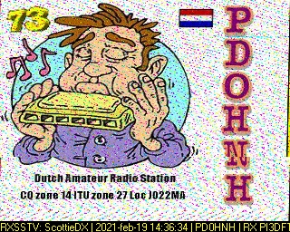 PD0HNH: 2021-02-19 de PI3DFT
