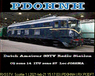 PD0HNH: 2021-02-21 de PI3DFT