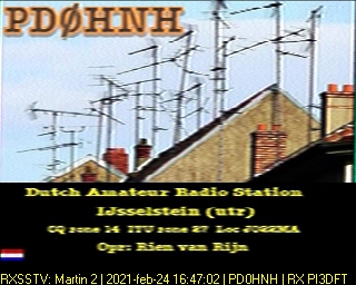 PD0HNH: 2021-02-24 de PI3DFT
