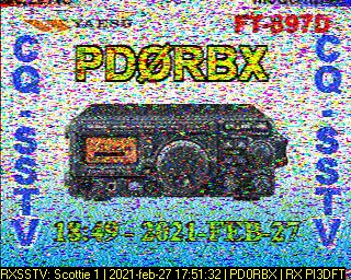 PD0RBX: 2021-02-27 de PI3DFT