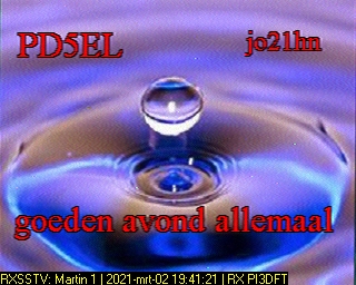 PD5EL: 2021-03-02 de PI3DFT