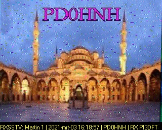 PD0HNH: 2021-03-03 de PI3DFT