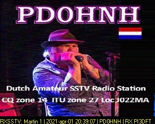PD0HNH: 2021-04-01 de PI3DFT