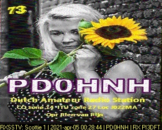 PD0HNH: 2021-04-05 de PI3DFT