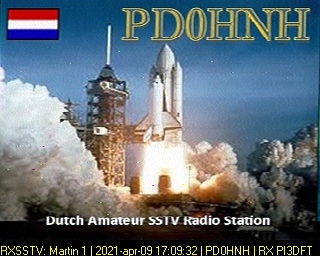 PD0HNH: 2021-04-09 de PI3DFT
