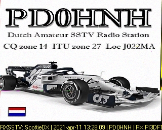 PD0HNH: 2021-04-11 de PI3DFT