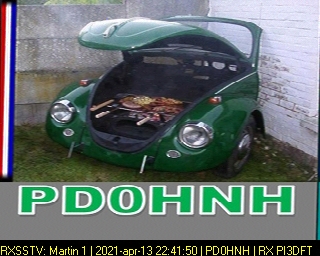 PD0HNH: 2021-04-13 de PI3DFT