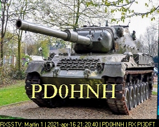 PD0HNH: 2021-04-16 de PI3DFT