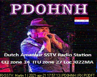 PD0HNH: 2021-04-21 de PI3DFT