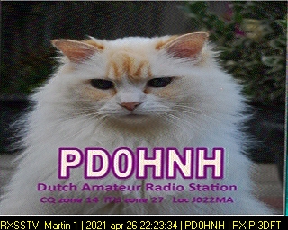 PD0HNH: 2021-04-26 de PI3DFT