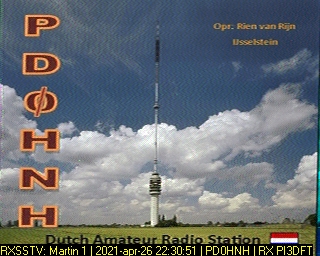 PD0HNH: 2021-04-26 de PI3DFT