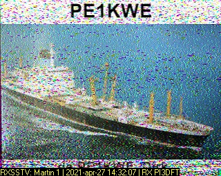 PE1KWE: 2021-04-27 de PI3DFT