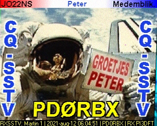 PD0RBX: 2021-08-12 de PI3DFT