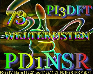 PD1NSR: 2021-09-17 de PI3DFT