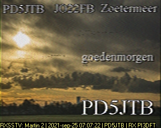 PD5JTB: 2021-09-25 de PI3DFT