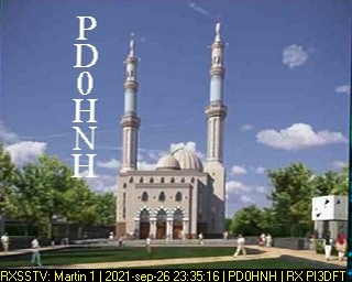 PD0HNH: 2021-09-26 de PI3DFT