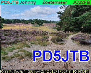 PD5JTB: 2021-10-23 de PI3DFT