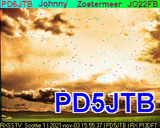 PD5JTB: 2021-11-03 de PI3DFT