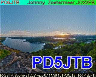 PD5JTB: 2021-11-07 de PI3DFT
